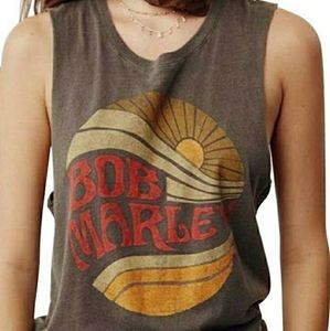 Women Bob Marley tank top
